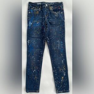 Gymboree Girls FUN Paint-splattered Skinny Jeans Various sizes New with Tags NWT